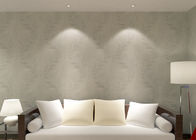 Feuchtigkeitsfeste Silberweiß-Blatt-Muster-Tapete für Wohnzimmer