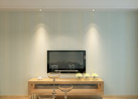 Moderne zeitgenössische Wandverkleidungen/Breathable gestreifte Tapete für Wohnzimmer