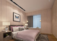 europäische Art-Tapete 0.53*10m dauerhaftes Rosa PVCs für Schlafzimmer/Wohnzimmer