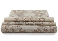 Waschbare Tapete des viktorianischen Stils für Wohnzimmer, zeitgenössischer Damast-Tapeten-Form-Beweis