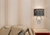 Dunkle rosa Hauptdekor-Tapete/Wohnzimmer streiften Tapete mit Druckträger-Behandlung