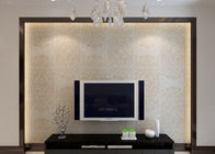 Umweltfreundliches Grau 3D steuern Tapeten-/Vinylretro- Weinlese-Tapete für Hotel, Haus-Dekoration automatisch an