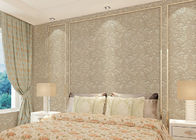Zeitgenössische Schlafzimmertapete der Blumendekoration, nichtgewebte moderne Tapete für Schlafzimmer