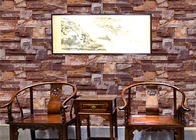 Neue Ziegelstein-Effekt-Tapeten-Wohnzimmer-Wandverkleidung 0.53*10M der chinesischen Art-3D