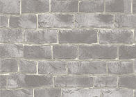 Korn-Muster des chinesische Art-prägte umweltfreundliches Ziegelstein-3D Wallcovering, PVC-Material
