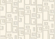 Entfernbare nichtgewebte Weinlese-Art-Wohnzimmer-Tapete mit dem geometrischen Muster, antistatisch