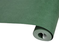 Gesponnenes Tapeten-entfernbares Material des langlebigen Gutes nicht mit dunkelgrüner Farbe
