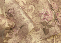 Romantische Blumen Land Tapeten entfernbar Geld-Folie- Material 0.53*10M