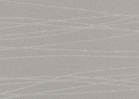 Einfache graue Streifen-moderne entfernbare Tapete für Haus, prägeartige Wandverkleidungen