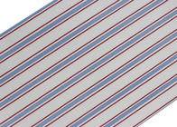Entfernbare moderne entfernbare Tapeten-/vertikale gestreifte Tapeten-dunkelblaue und rote Farbe