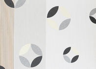 Schwarzweiss-moderne entfernbare Tapeten-zeitgenössische Wandverkleidungen PVCs