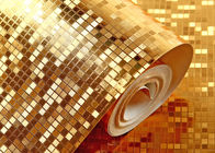 Wasserdichte Luxusdekor-Tapete mit Goldfolien-Material, CER-ISO bescheinigen